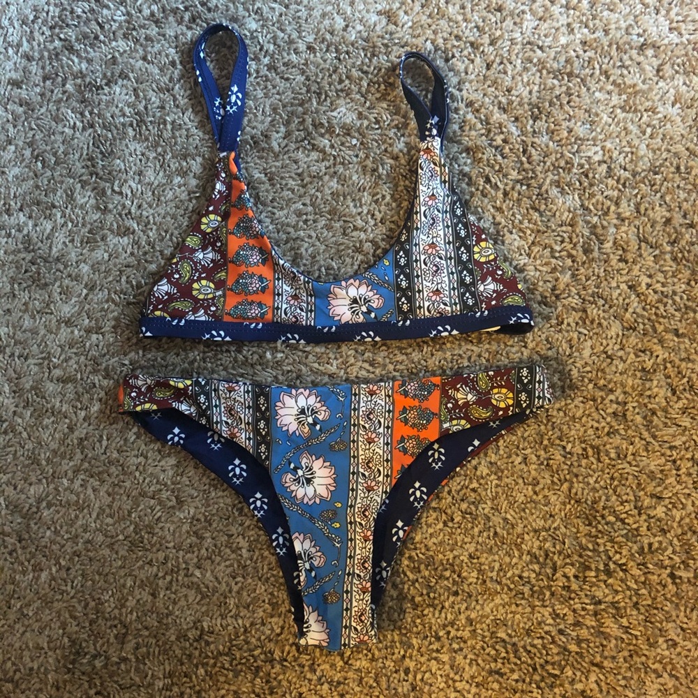 Floral bikini set - S